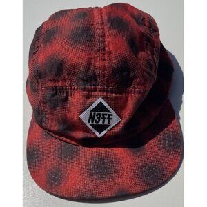 Vintage N3FF By Mac Miller Neff Large Men’s Tribal Y2K Red Black Belt Hat RARE